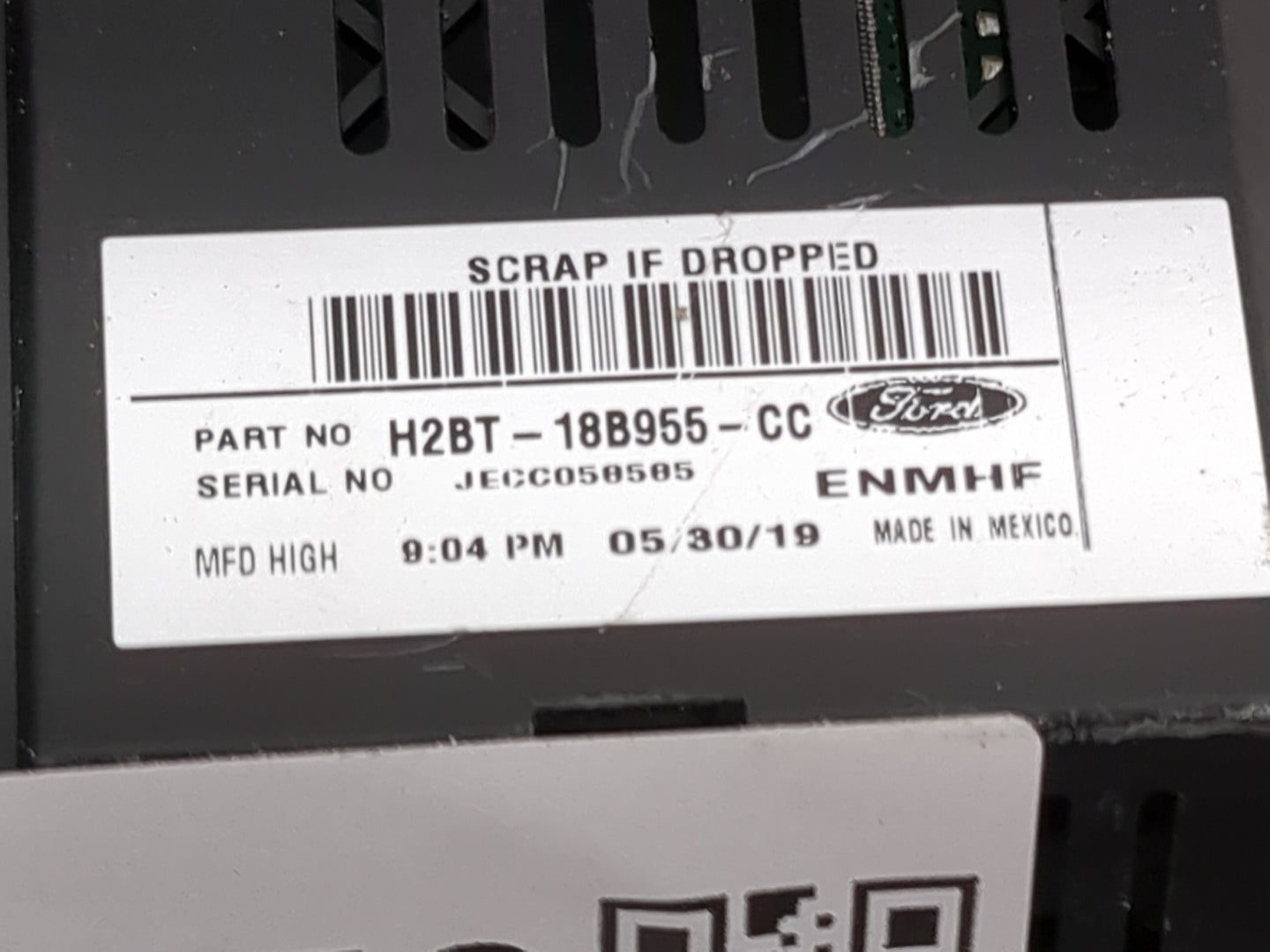 2018-2019 Ford Fiesta Information Display Screen 1479472 - Oemusedautoparts1.com