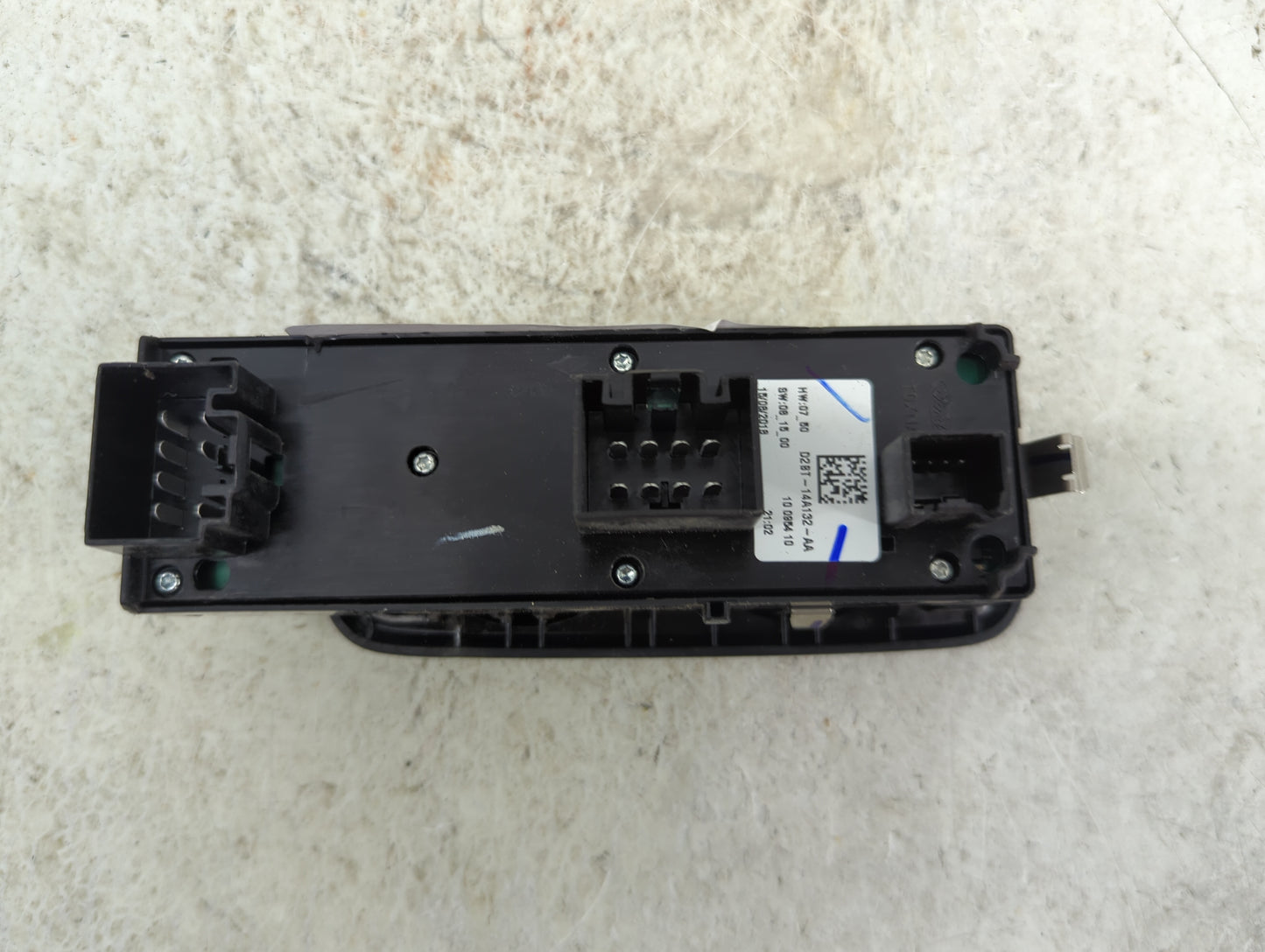 2014-2019 Ford Fiesta Master Power Window Switch Replacement Driver Side Left P/N:D2BT-14A132-AA Fits OEM Used Auto Parts - 