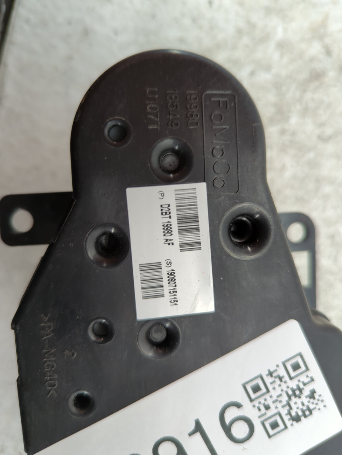 2014-2019 Ford Fiesta Climate Control Module Temperature AC/Heater Replacement P/N:D2BT 19980 AF D2BT19980AF Fits OEM Used A