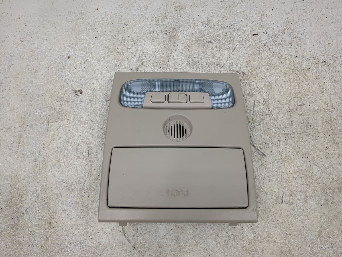 2014-2019 Ford Fiesta Overhead Roof Console Tan 1516088 - Oemusedautoparts1.com