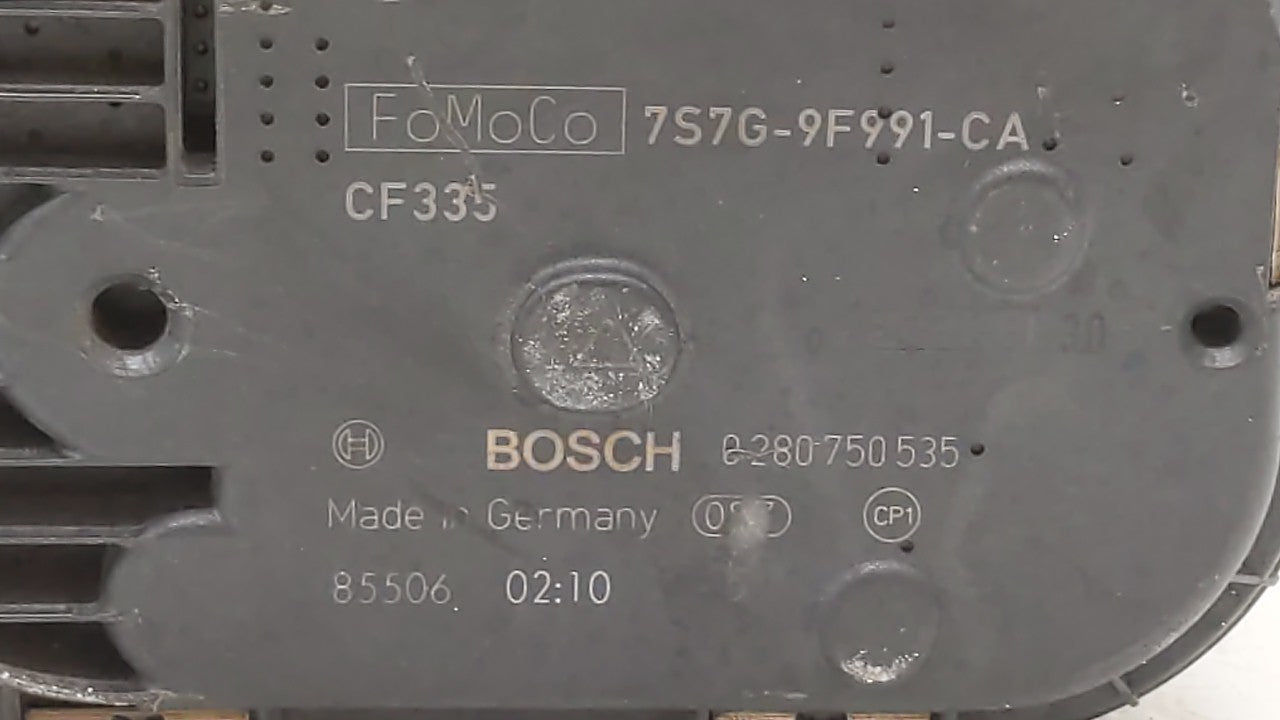 2014-2019 Ford Fiesta Throttle Body P/N:0 280 750 535 7S7G-9F991-CA Fits Fits 2013 2014 2015 2016 2017 2018 2019 OEM Used Au