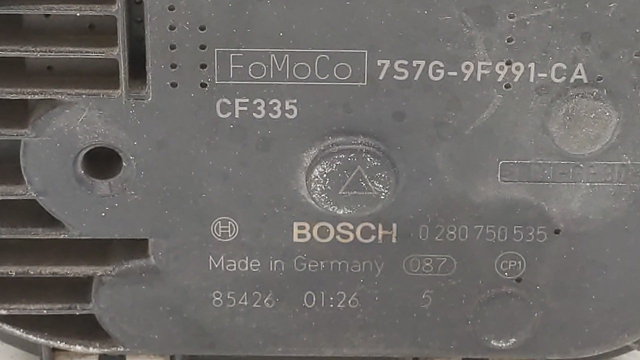 2014-2019 Ford Fiesta Throttle Body P/N:0 280 750 535 7S7G-9F991-CA Fits Fits 2013 2014 2015 2016 2017 2018 2019 OEM Used Au