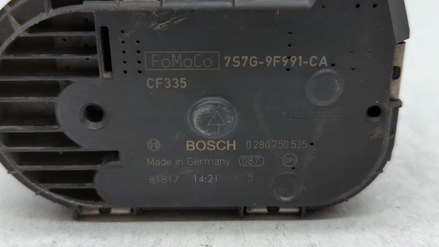 2014-2019 Ford Fiesta Throttle Body P/N:0 280 750 535 7S7G-9F991-CA Fits Fits 2013 2014 2015 2016 2017 2018 2019 OEM Used Au