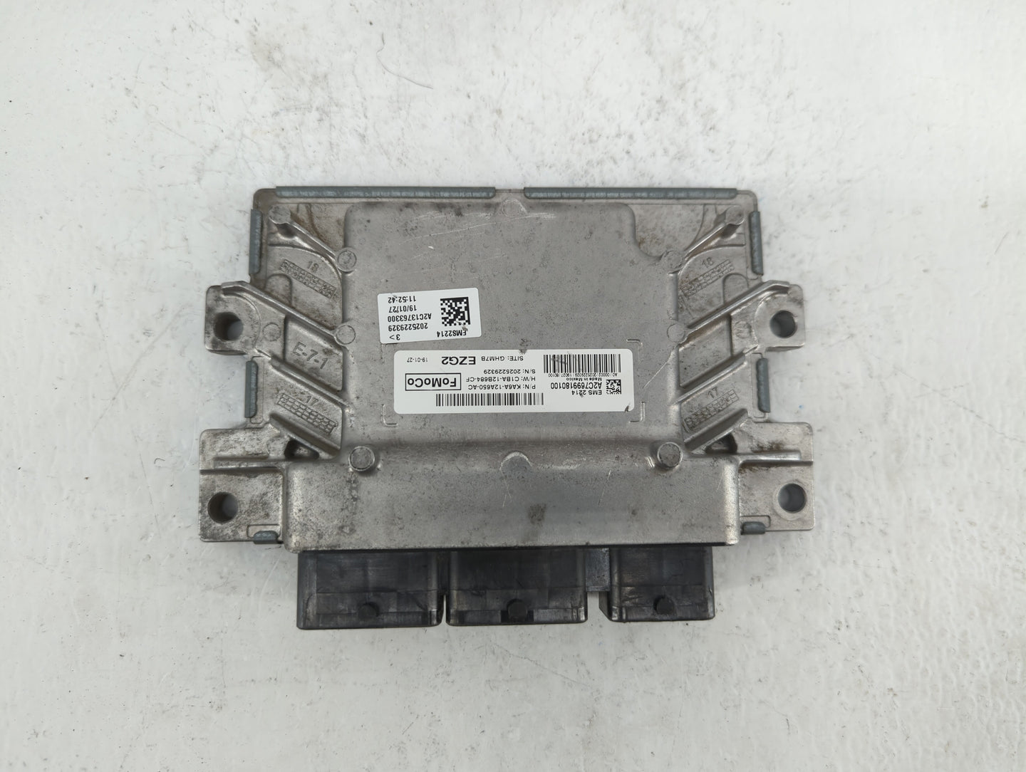 2019 Ford Fiesta PCM Engine Control Computer ECU ECM PCU OEM P/N:KA6A-12A650-AC KA6A-12A650-AD Fits OEM Used Auto Parts - Oe