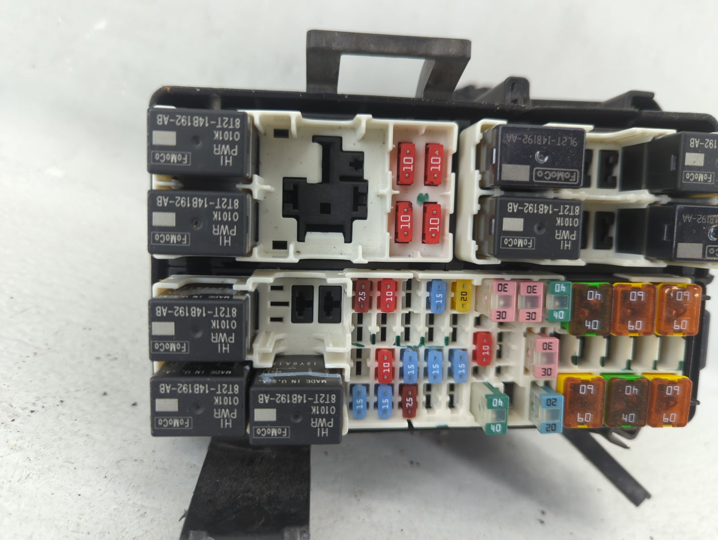 2014-2019 Ford Fiesta Fusebox Fuse Box Panel Relay Module Fits Fits 2014 2015 2016 2017 2018 2019 OEM Used Auto Parts - Oemu