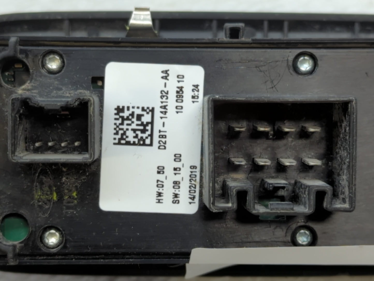 2014-2019 Ford Fiesta Master Power Window Switch Replacement Driver Side Left P/N:D2BT-14A132-AA Fits OEM Used Auto Parts - 