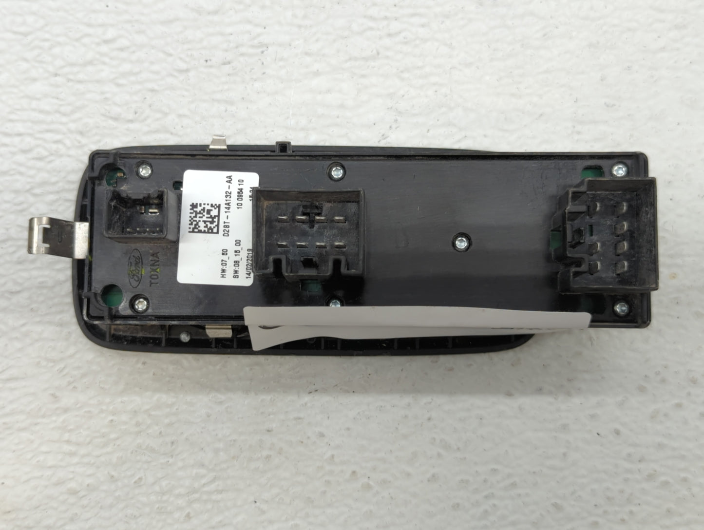 2014-2019 Ford Fiesta Master Power Window Switch Replacement Driver Side Left P/N:D2BT-14A132-AA Fits OEM Used Auto Parts - 