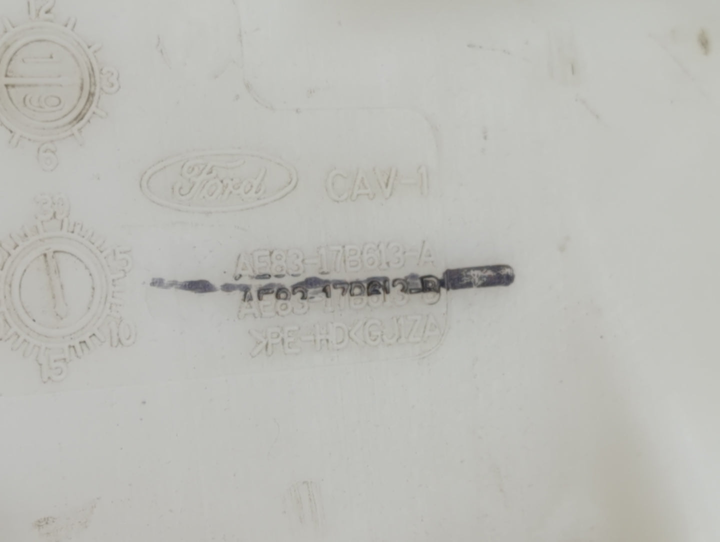 2011-2019 Ford Fiesta Windshield Washer Fluid Reservoir Bottle Oem - Oemusedautoparts1.com