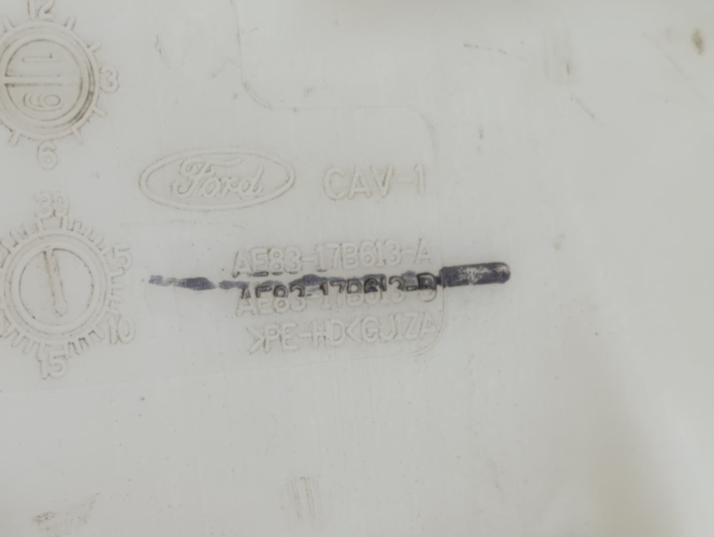 2011-2019 Ford Fiesta Windshield Washer Fluid Reservoir Bottle Oem - Oemusedautoparts1.com