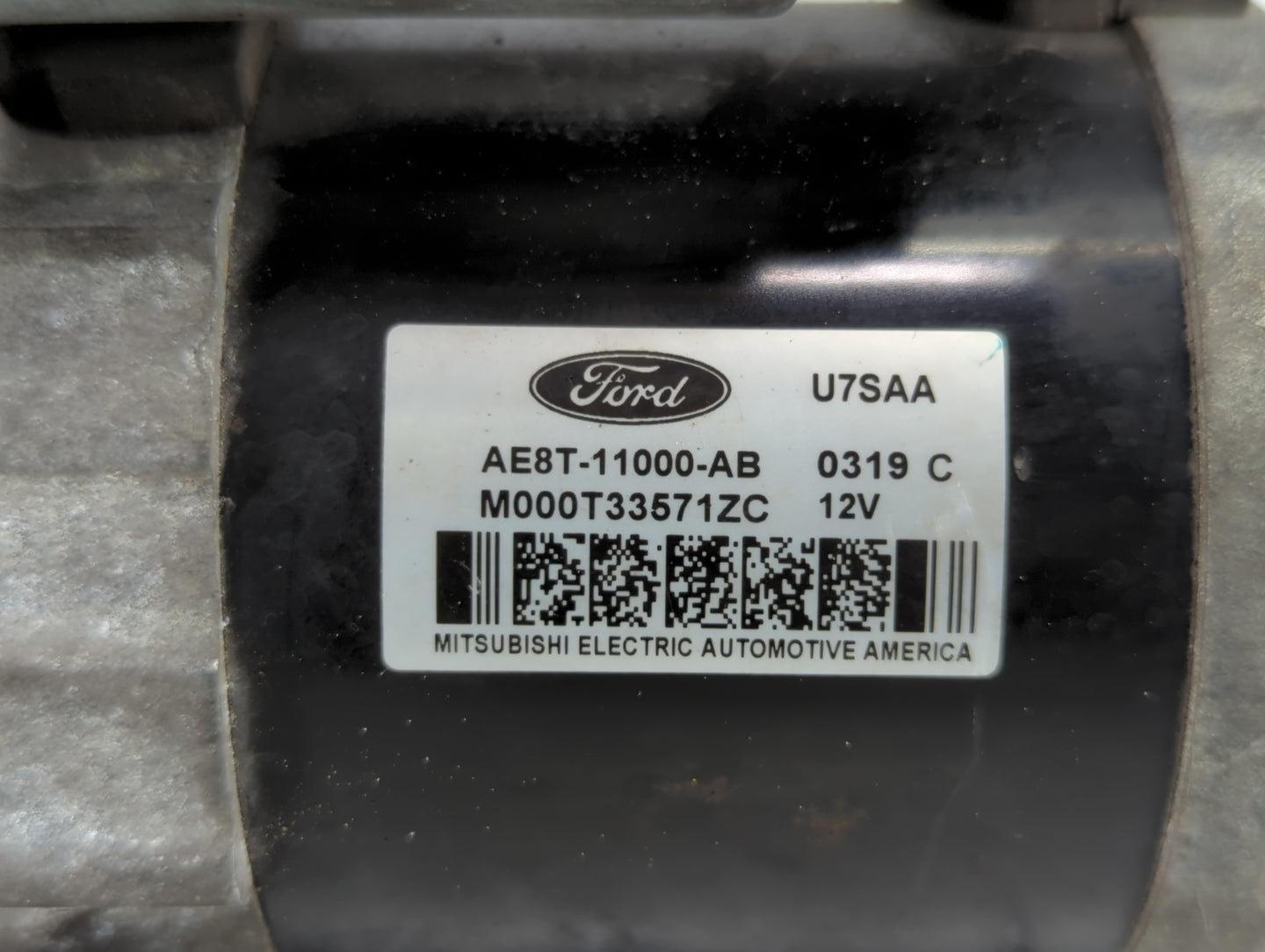 2011-2019 Ford Fiesta Car Starter Motor Solenoid OEM P/N:AE8T-11000-AB Fits Fits 2011 2012 2013 2014 2015 2016 2017 2018 201