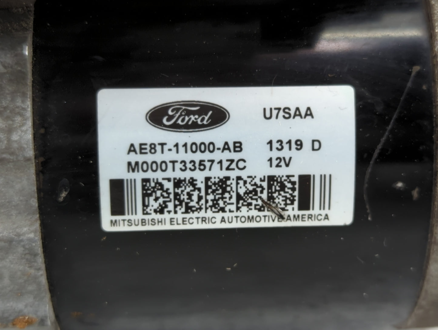 2011-2019 Ford Fiesta Car Starter Motor Solenoid OEM P/N:M000T33571ZC AE8T-11000-AB Fits OEM Used Auto Parts - Oemusedautopa