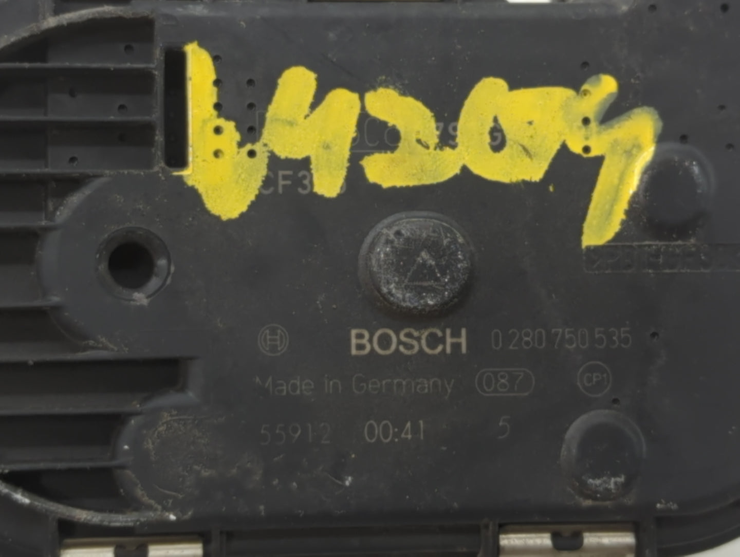 2014-2019 Ford Fiesta Throttle Body P/N:0 280 750 535 Fits Fits 2013 2014 2015 2016 2017 2018 2019 OEM Used Auto Parts - Oem