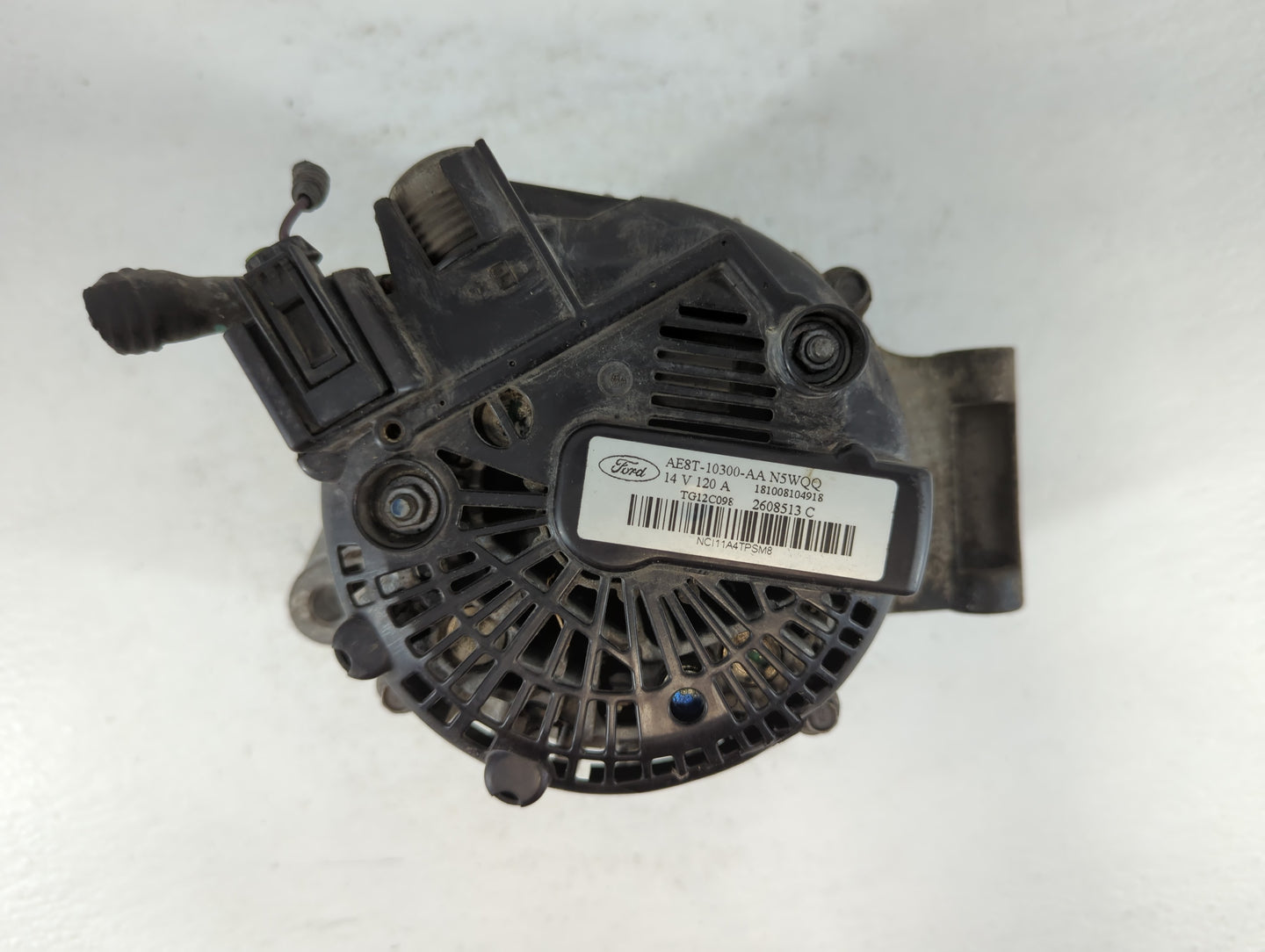 2011-2019 Ford Fiesta Alternator Replacement Generator Charging Assembly Engine OEM P/N:AE8T-10300-AA Fits OEM Used Auto Par