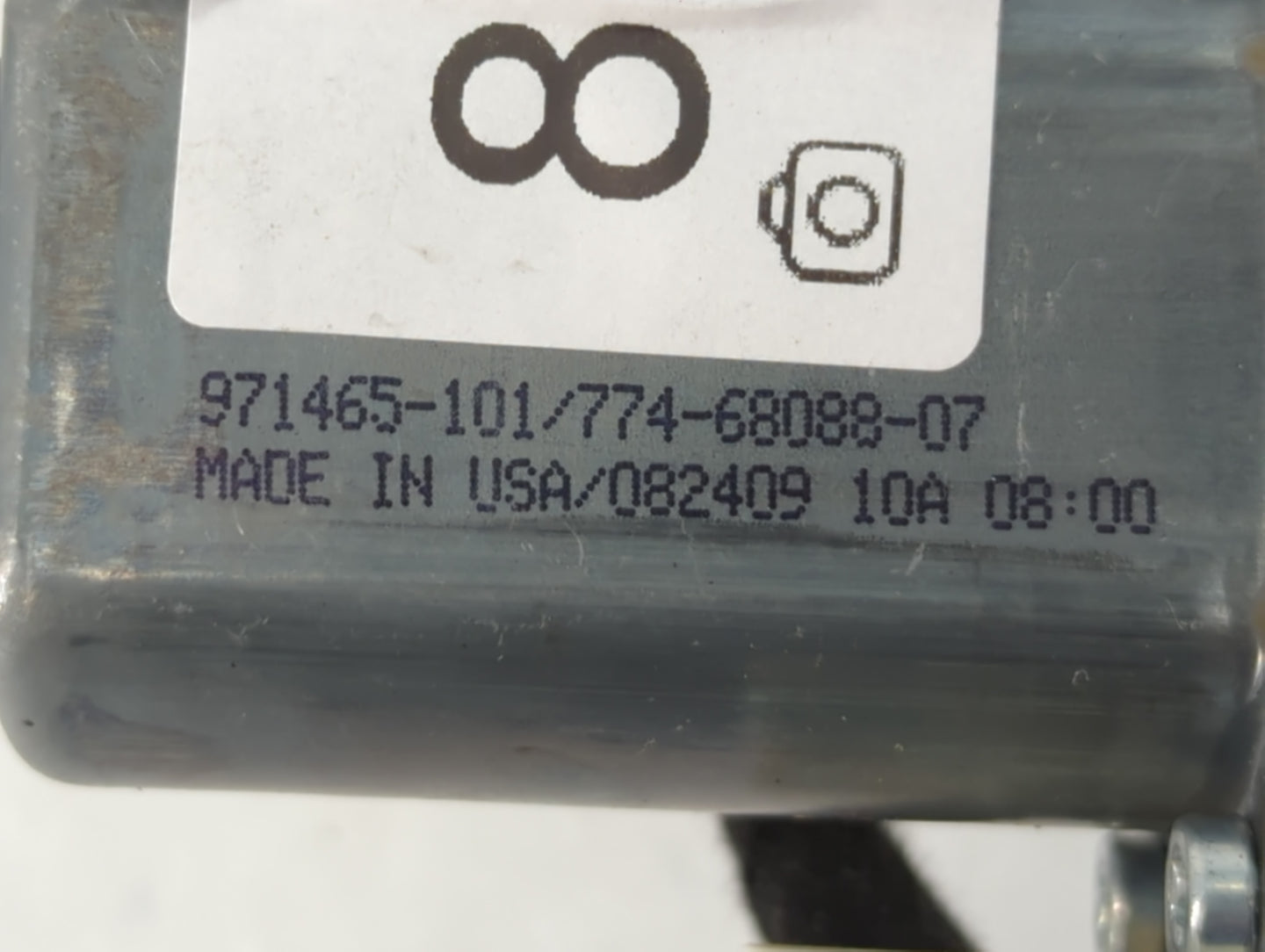 2011-2019 Ford Fiesta Passenger Front Right Power Window Motor - Oemusedautoparts1.com