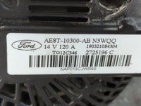 2011-2019 Ford Fiesta Alternator Replacement Generator Charging Assembly Engine OEM P/N:AE8T-10300-AB Fits OEM Used Auto Par