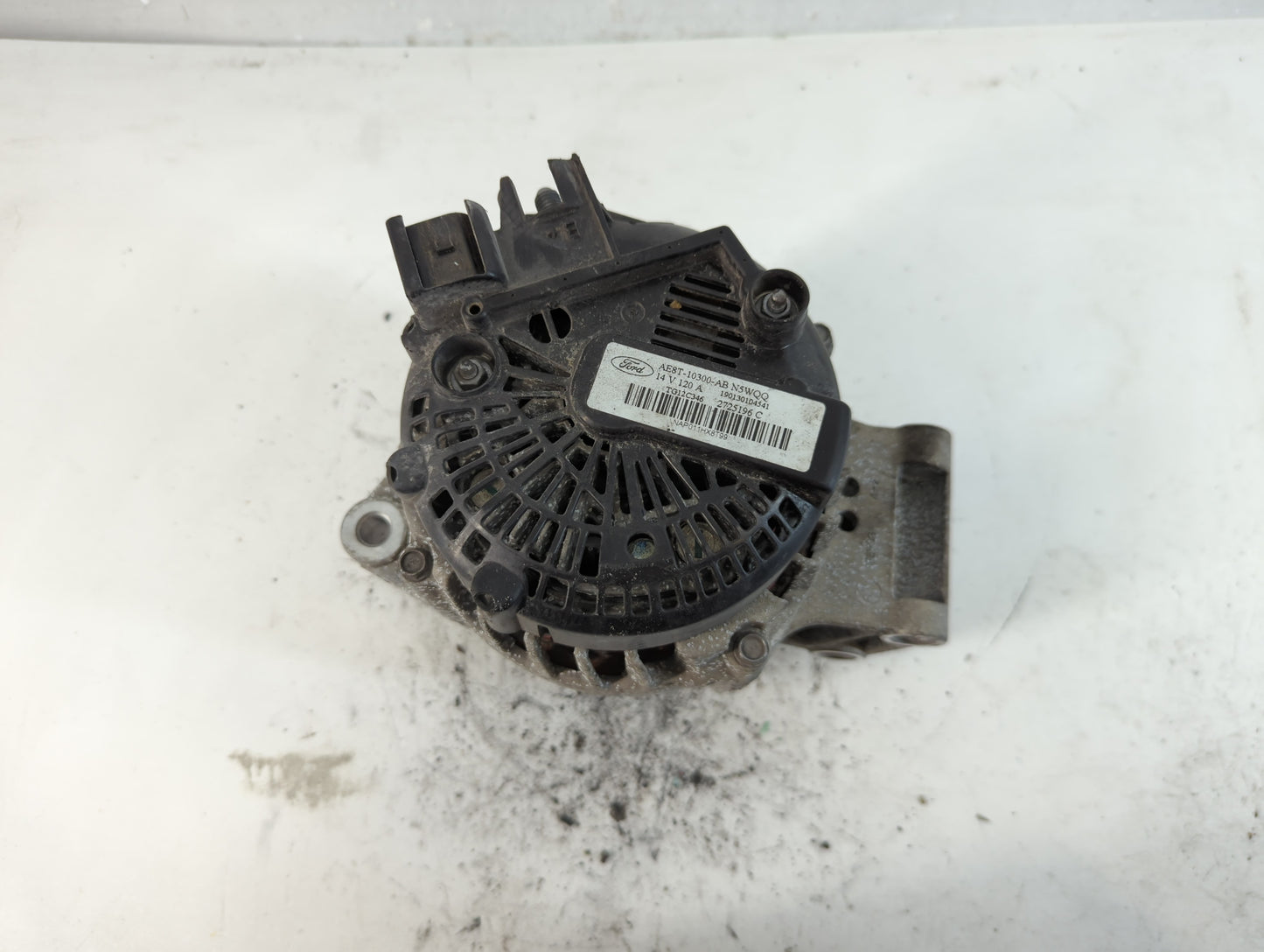 2011-2019 Ford Fiesta Alternator Replacement Generator Charging Assembly Engine OEM P/N:AE8T-10300-AB Fits OEM Used Auto Par