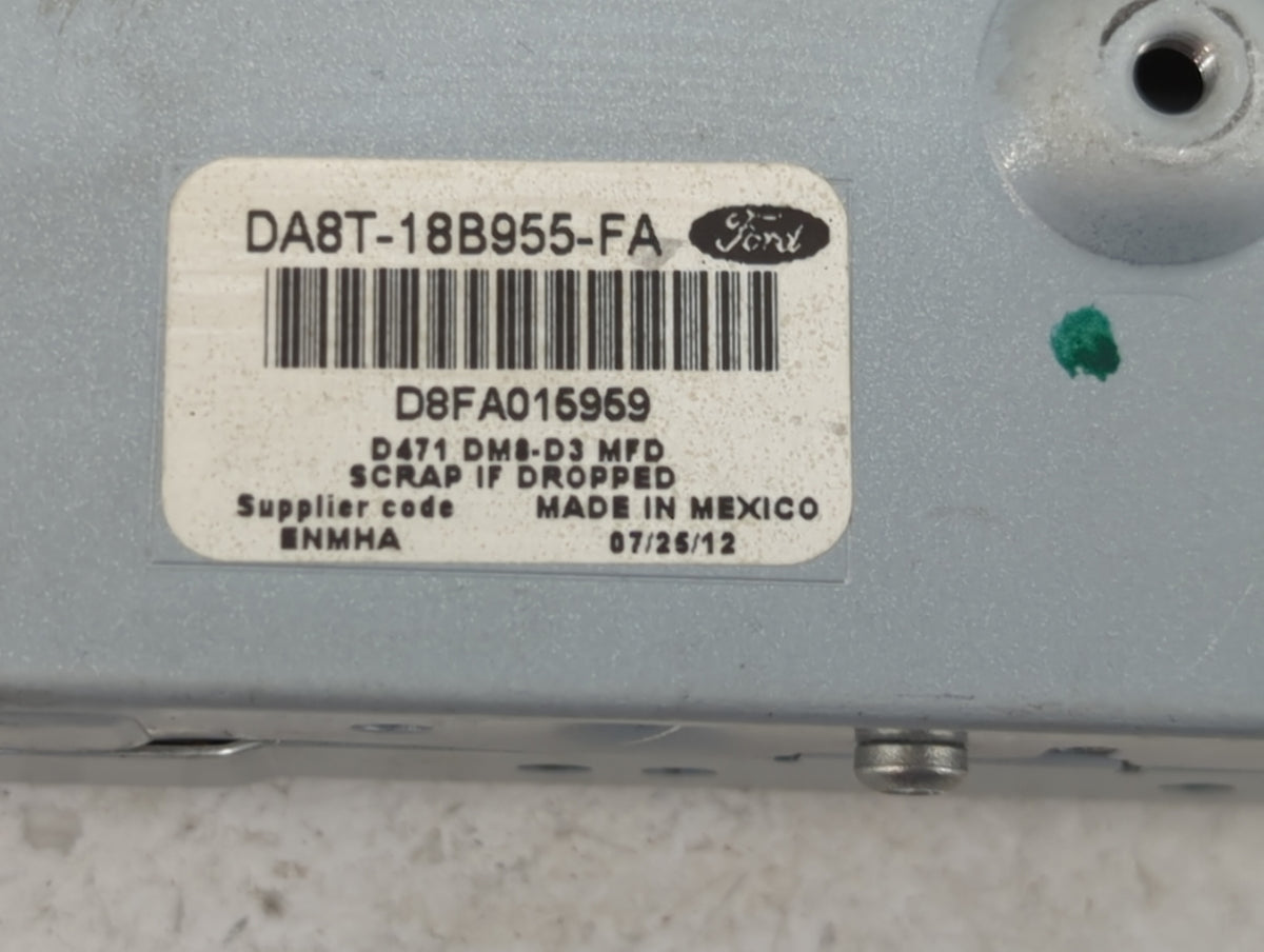 2013-2019 Ford Flex Information Radio Display Screen - Oemusedautoparts1.com