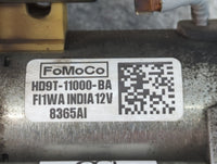 2009-2019 Ford Flex Car Starter Motor Solenoid OEM P/N:HD9T-11000-BA Fits OEM Used Auto Parts - Oemusedautoparts1.com