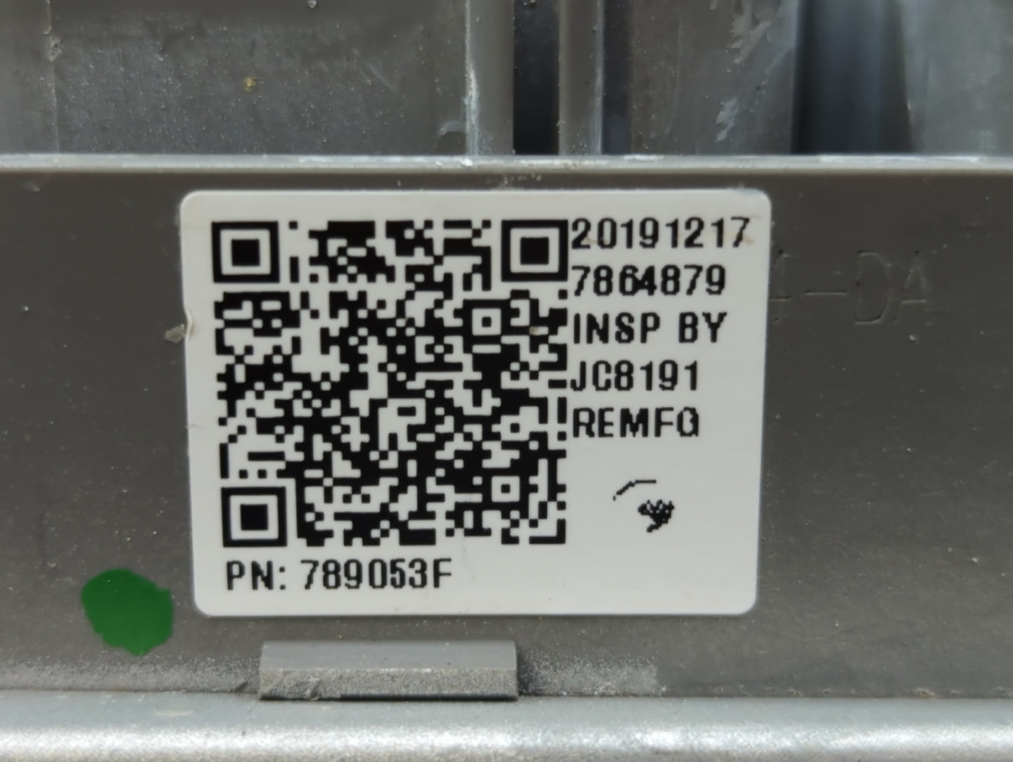 2019 Ford Ford PCM Engine Control Computer ECU ECM PCU OEM P/N:789053F Fits OEM Used Auto Parts - Oemusedautoparts1.com