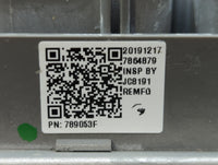 2019 Ford Ford PCM Engine Control Computer ECU ECM PCU OEM P/N:789053F Fits OEM Used Auto Parts - Oemusedautoparts1.com
