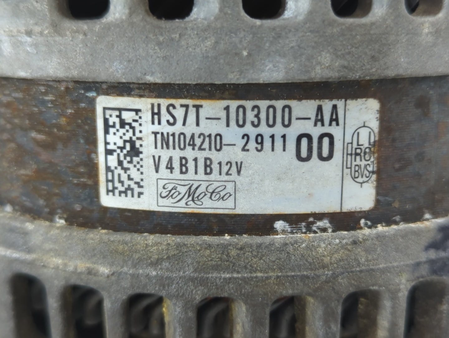 2016-2020 Ford Fusion Alternator Replacement Generator Charging Assembly Engine OEM P/N:HS7T-10300-AA Fits OEM Used Auto Par