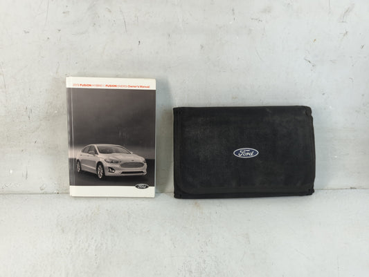 2019 Ford Fusion Owners Manual Book Guide P/N:KE5J 19A321 HA OEM Used Auto Parts - Oemusedautoparts1.com