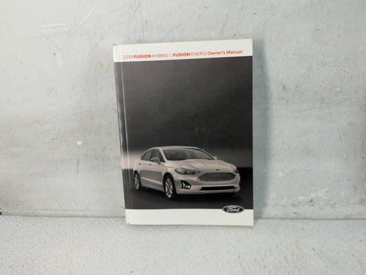 2019 Ford Fusion Owners Manual Book Guide P/N:KE5J 19A321 HA OEM Used Auto Parts