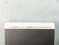 2019 Ford Fusion Owners Manual Book Guide P/N:KE5J 19A321 HA OEM Used Auto Parts - Oemusedautoparts1.com