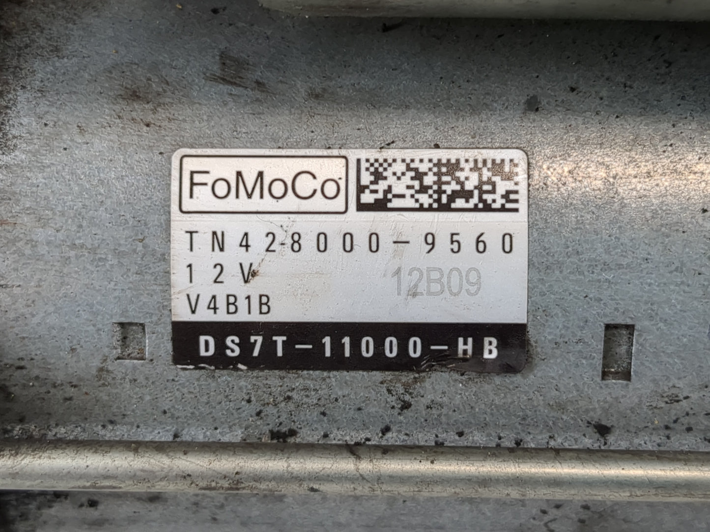 2013-2020 Ford Fusion Car Starter Motor Solenoid OEM P/N:DS7T-11000-HB TN42-8000-9560 Fits OEM Used Auto Parts - Oemusedauto