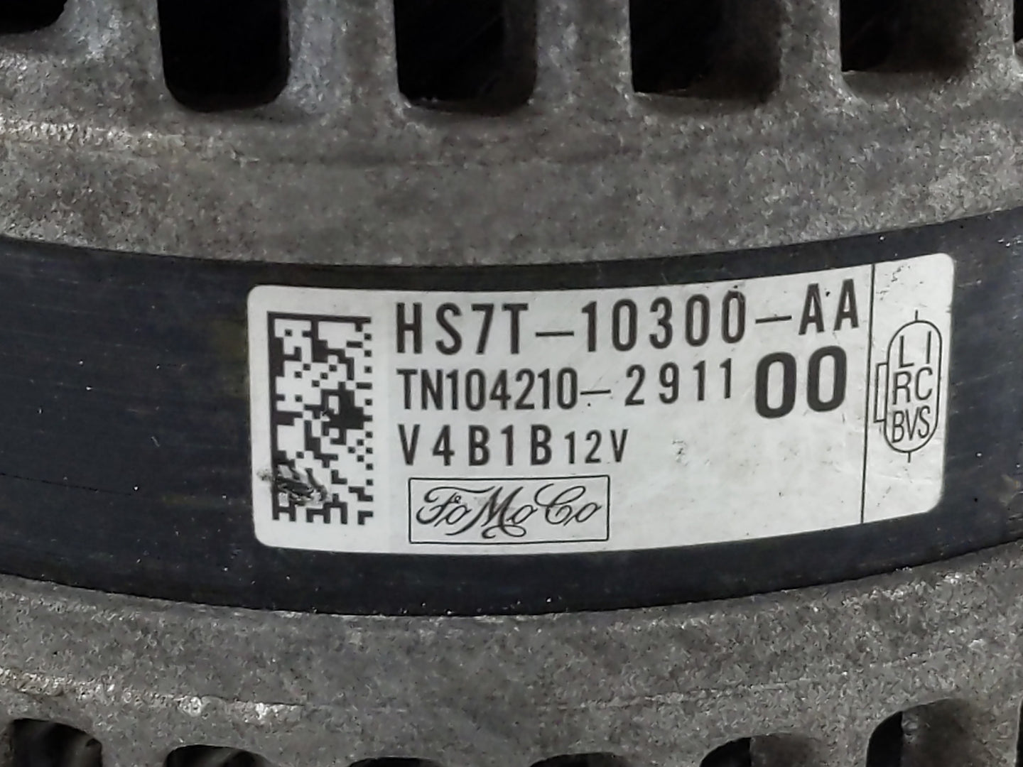 2016-2020 Ford Fusion Alternator Replacement Generator Charging Assembly Engine OEM P/N:HS7T-10300-AA Fits OEM Used Auto Par