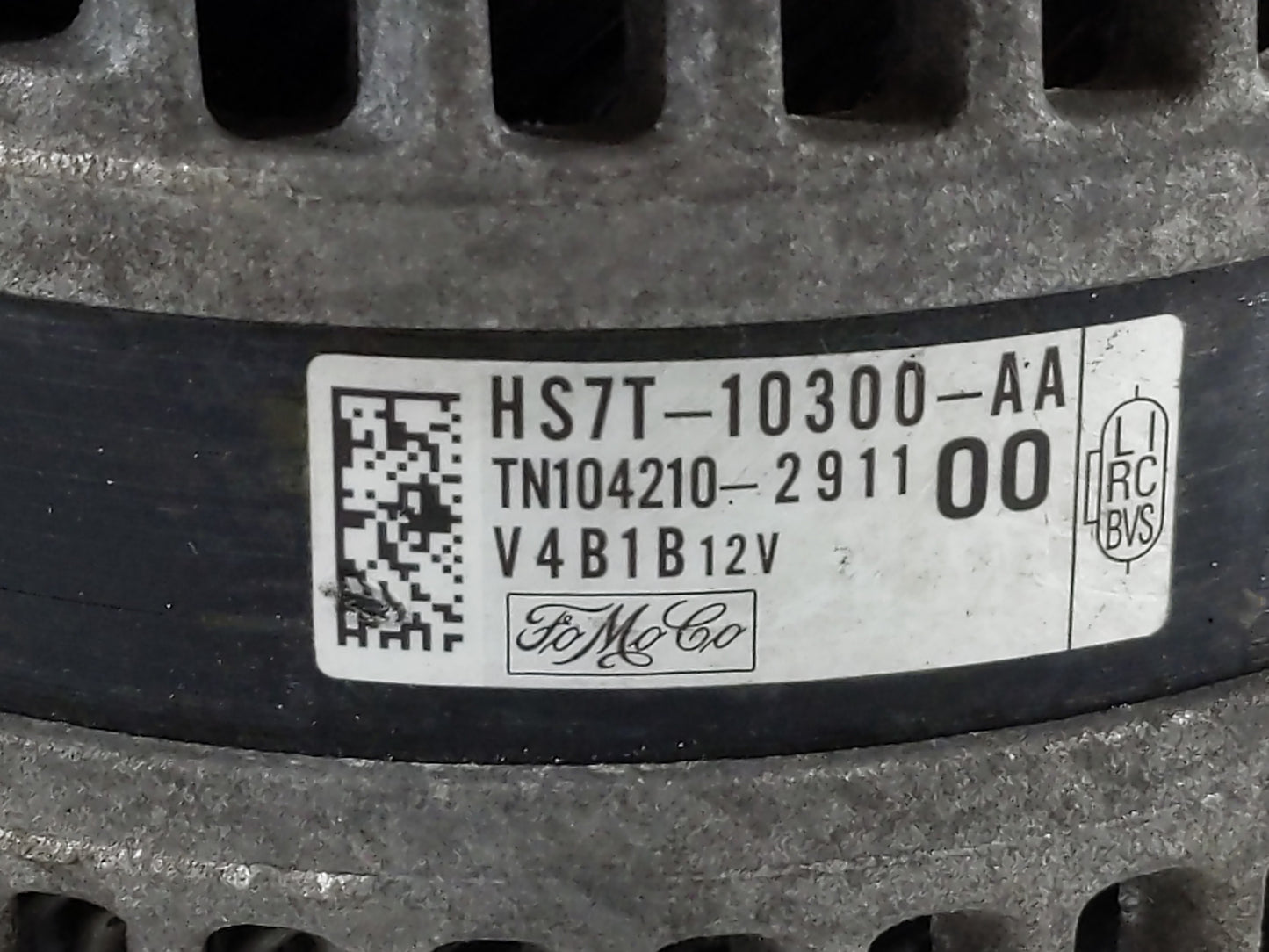 2016-2020 Ford Fusion Alternator Replacement Generator Charging Assembly Engine OEM P/N:HS7T-10300-AA Fits OEM Used Auto Par