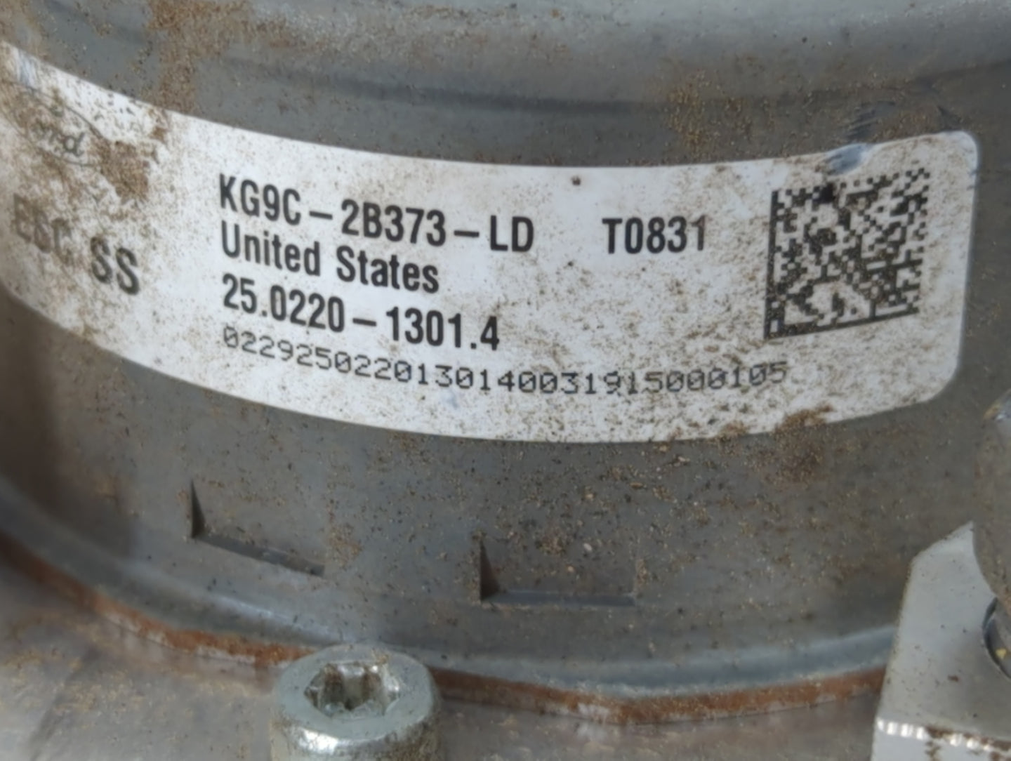2019-2020 Ford Fusion ABS Pump Control Module Replacement P/N:KG9C-2B373-LD Fits Fits 2019 2020 OEM Used Auto Parts - Oemuse