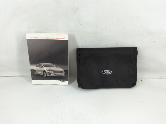 2019 Ford Fusion Owners Manual Book Guide P/N:KE5J 19A321 HA OEM Used Auto Parts - Oemusedautoparts1.com