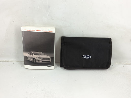 2019 Ford Fusion Owners Manual Book Guide P/N:KE5J 19A321 HA OEM Used Auto Parts - Oemusedautoparts1.com