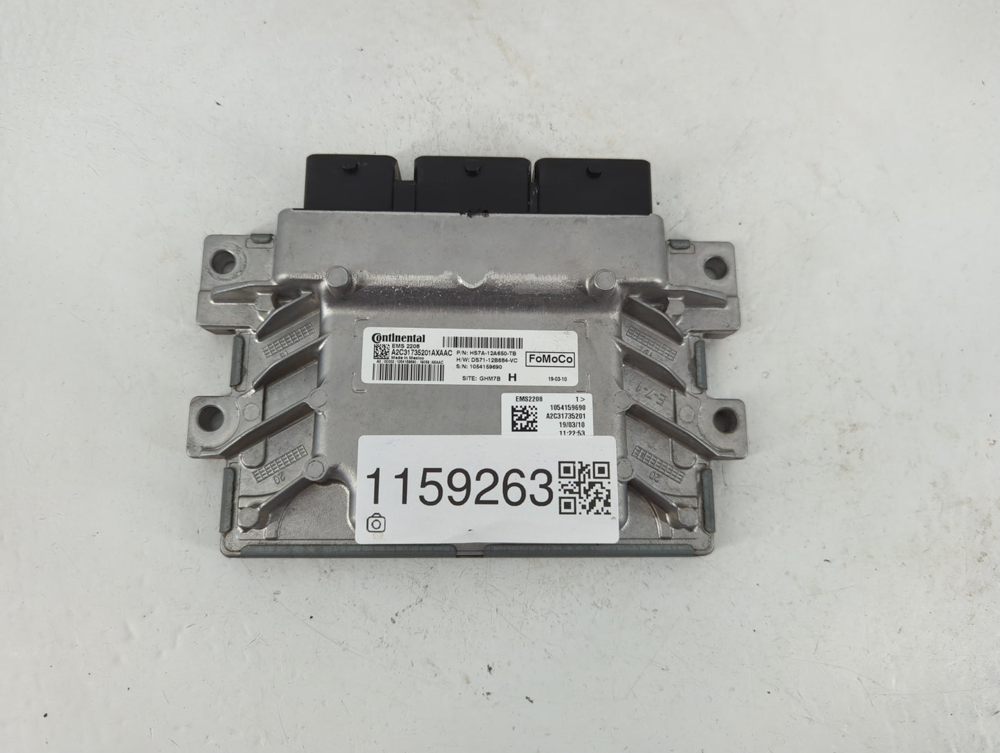 2017-2020 Ford Fusion PCM Engine Control Computer ECU ECM PCU OEM P/N:HS7A-12A650-TB Fits Fits 2014 2015 2016 2017 2018 2019