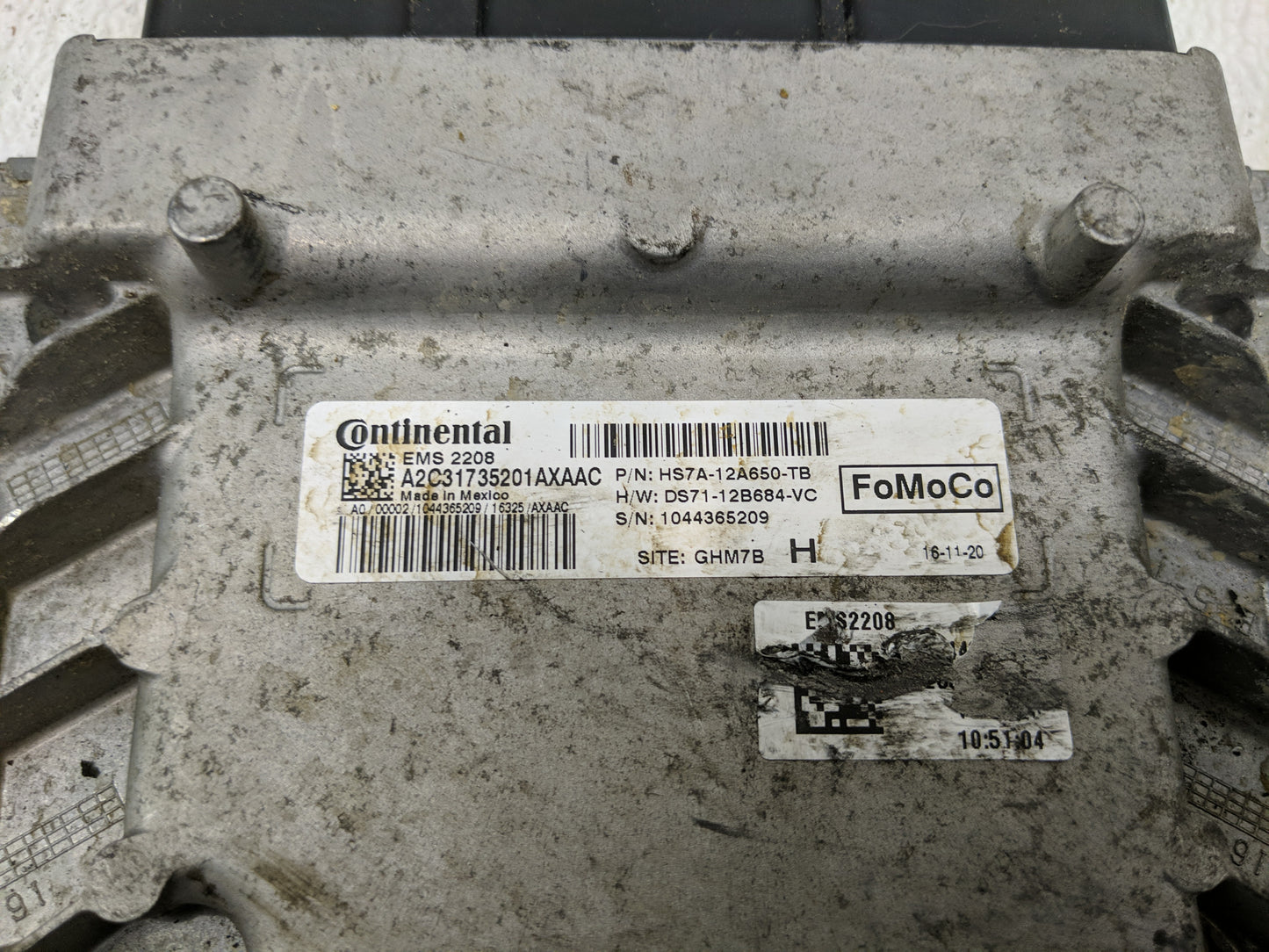 2017-2020 Ford Fusion PCM Engine Control Computer ECU ECM PCU OEM P/N:HS7A-12A650-TB Fits Fits 2014 2015 2016 2017 2018 2019