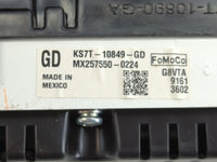 2019-2020 Ford Fusion Instrument Cluster Speedometer Gauges P/N:KS7T-10849-GD Fits Fits 2019 2020 OEM Used Auto Parts - Oemu