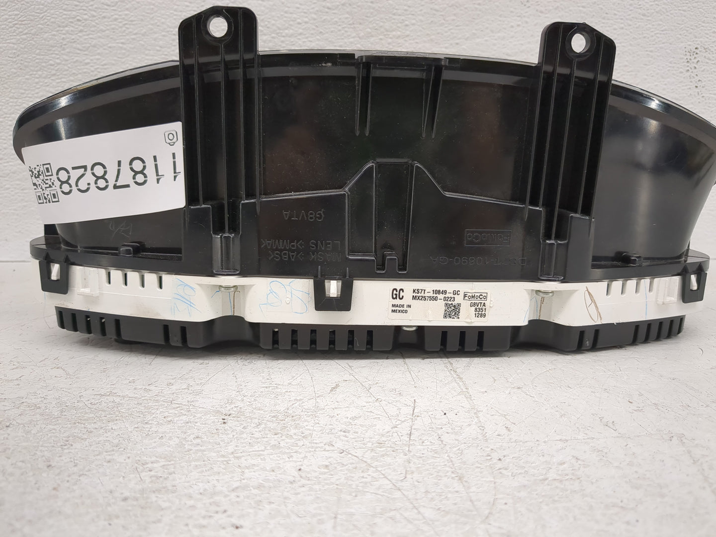 2019-2020 Ford Fusion Instrument Cluster Speedometer Gauges P/N:KS7T-10849-GC Fits Fits 2019 2020 OEM Used Auto Parts - Oemu