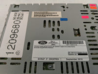 2017-2020 Ford Fusion Radio AM FM Cd Player Receiver Replacement P/N:CQ-HJ16N14MA KS7T-18D818-YB Fits Fits 2017 2018 2019 20