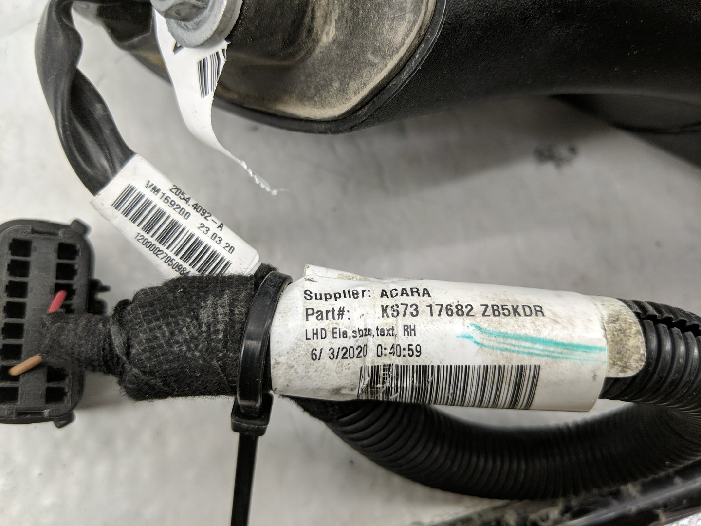 2019-2020 Ford Fusion Side Mirror Replacement Passenger Right View Door Mirror P/N:KS73 17682 Fits Fits 2019 2020 OEM Used A