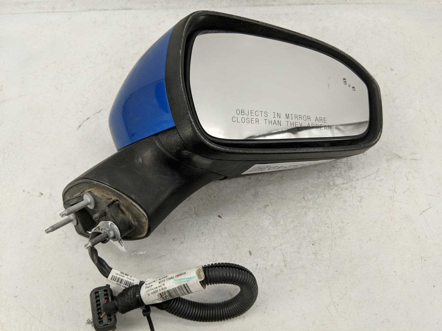 2019-2020 Ford Fusion Side Mirror Replacement Passenger Right View Door Mirror P/N:KS73 17682 Fits Fits 2019 2020 OEM Used A