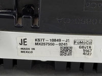 2019 Ford Fusion Instrument Cluster Speedometer Gauges P/N:KS7T-10849-JE Fits OEM Used Auto Parts - Oemusedautoparts1.com