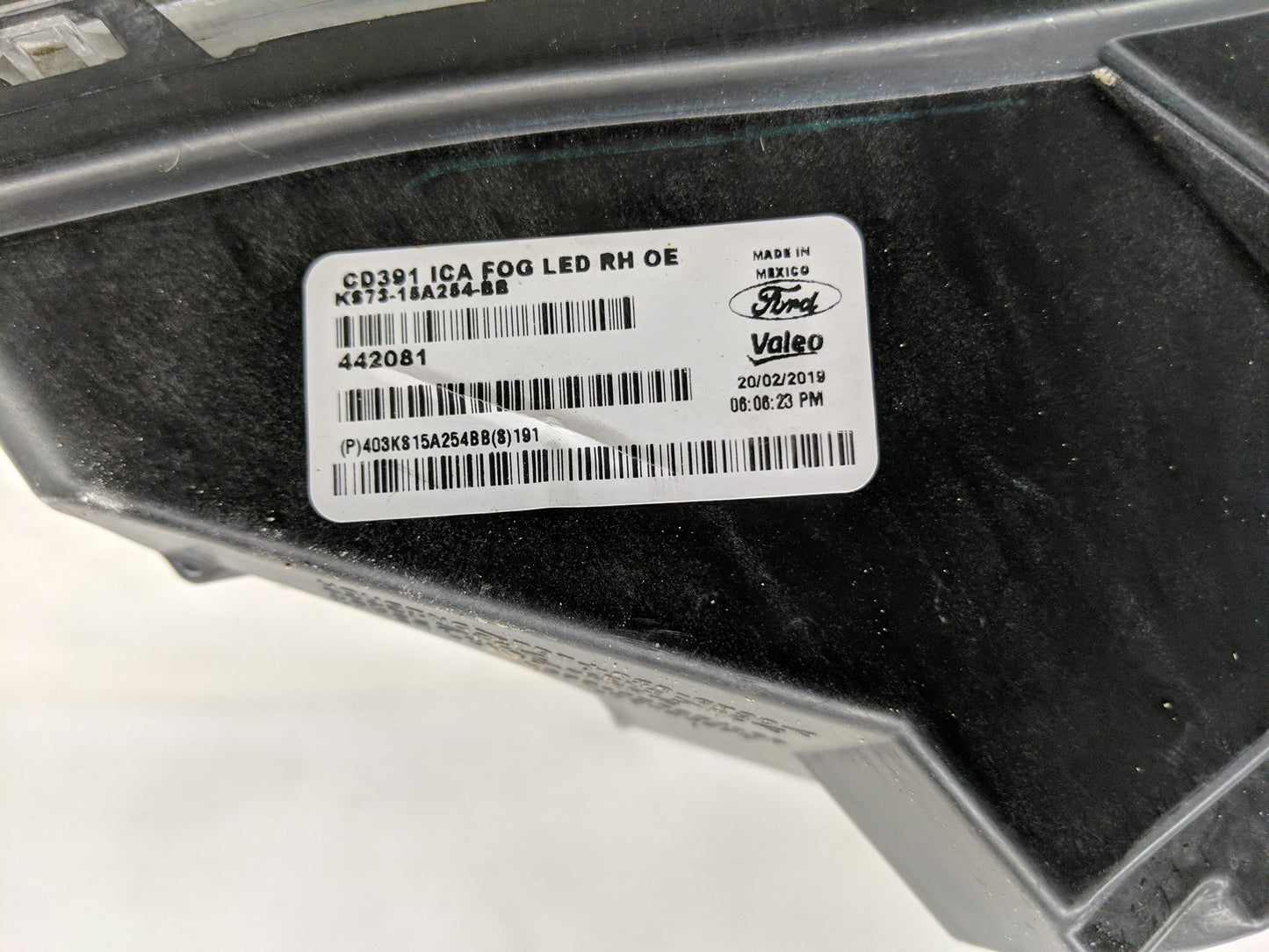 2017-2019 Ford Fusion Passenger Right Oem Front Light Lamp - Oemusedautoparts1.com