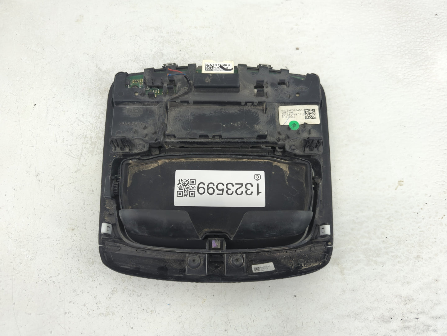 2017-2020 Ford Fusion Overhead Roof Console 1323599 - Oemusedautoparts1.com