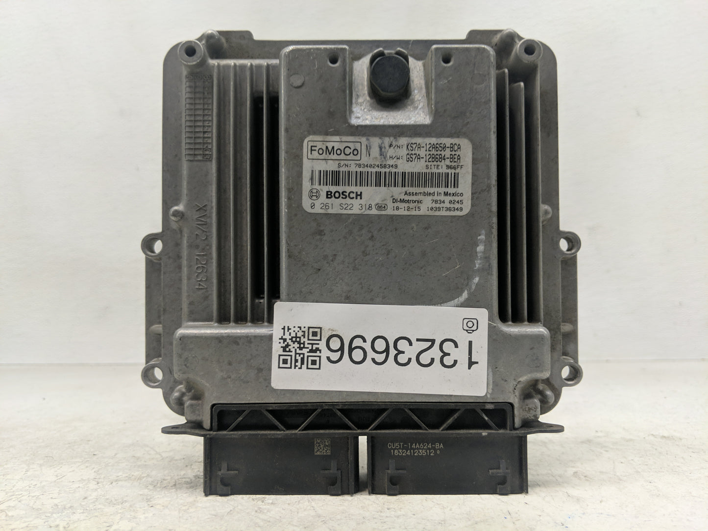 2017-2019 Ford Fusion PCM Engine Control Computer ECU ECM PCU OEM P/N:KS7A-12A650-BCA 0 261 S22 318 Fits Fits 2017 2018 2019