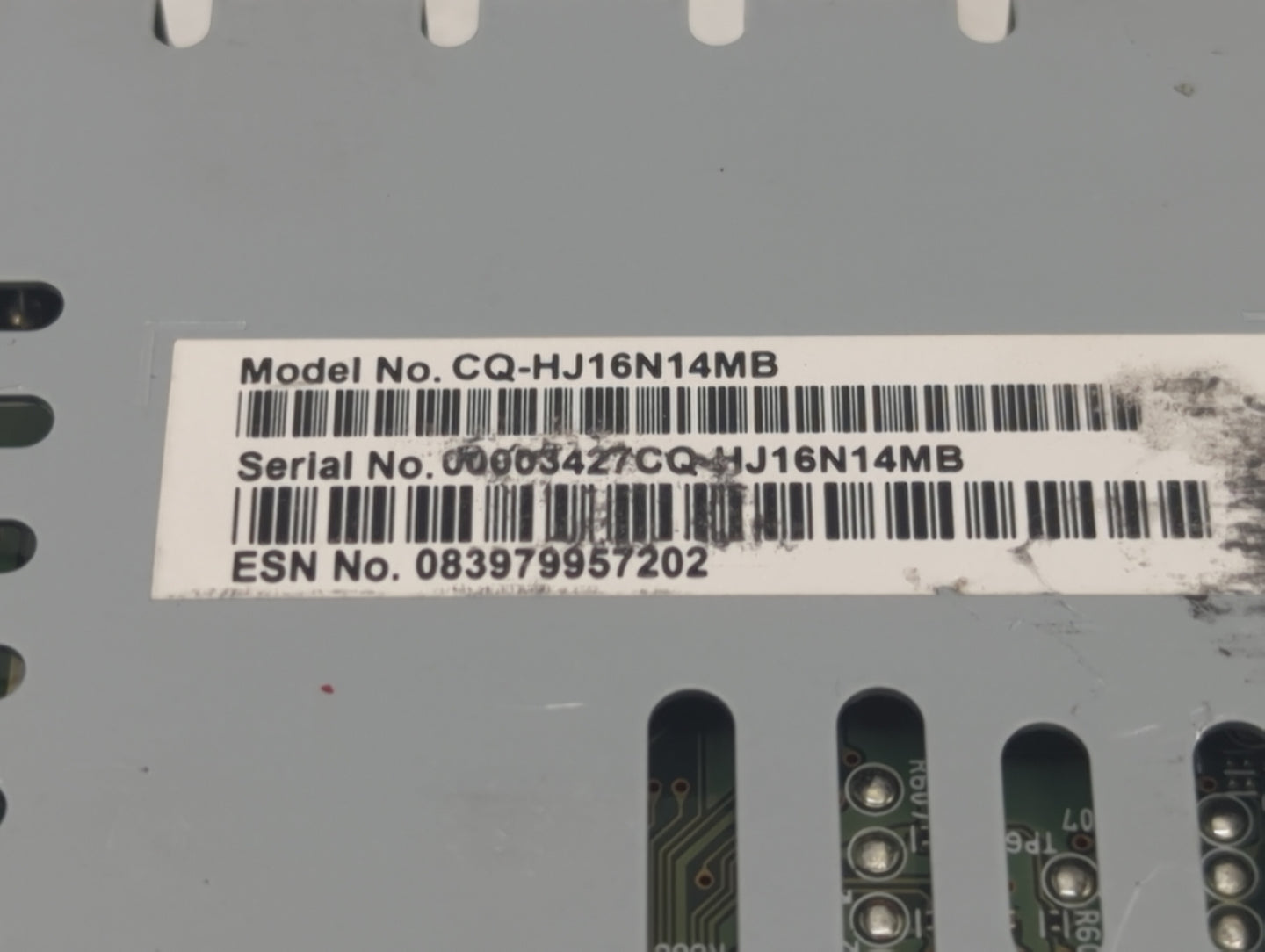 2017-2020 Ford Fusion Radio AM FM Cd Player Receiver Replacement Fits Fits 2017 2018 2019 2020 OEM Used Auto Parts - Oemused