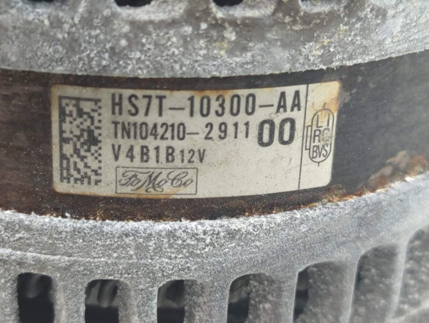 2013-2020 Ford Fusion Alternator Replacement Generator Charging Assembly Engine OEM P/N:TN104210-2911 HS7T-10300-AA Fits OEM