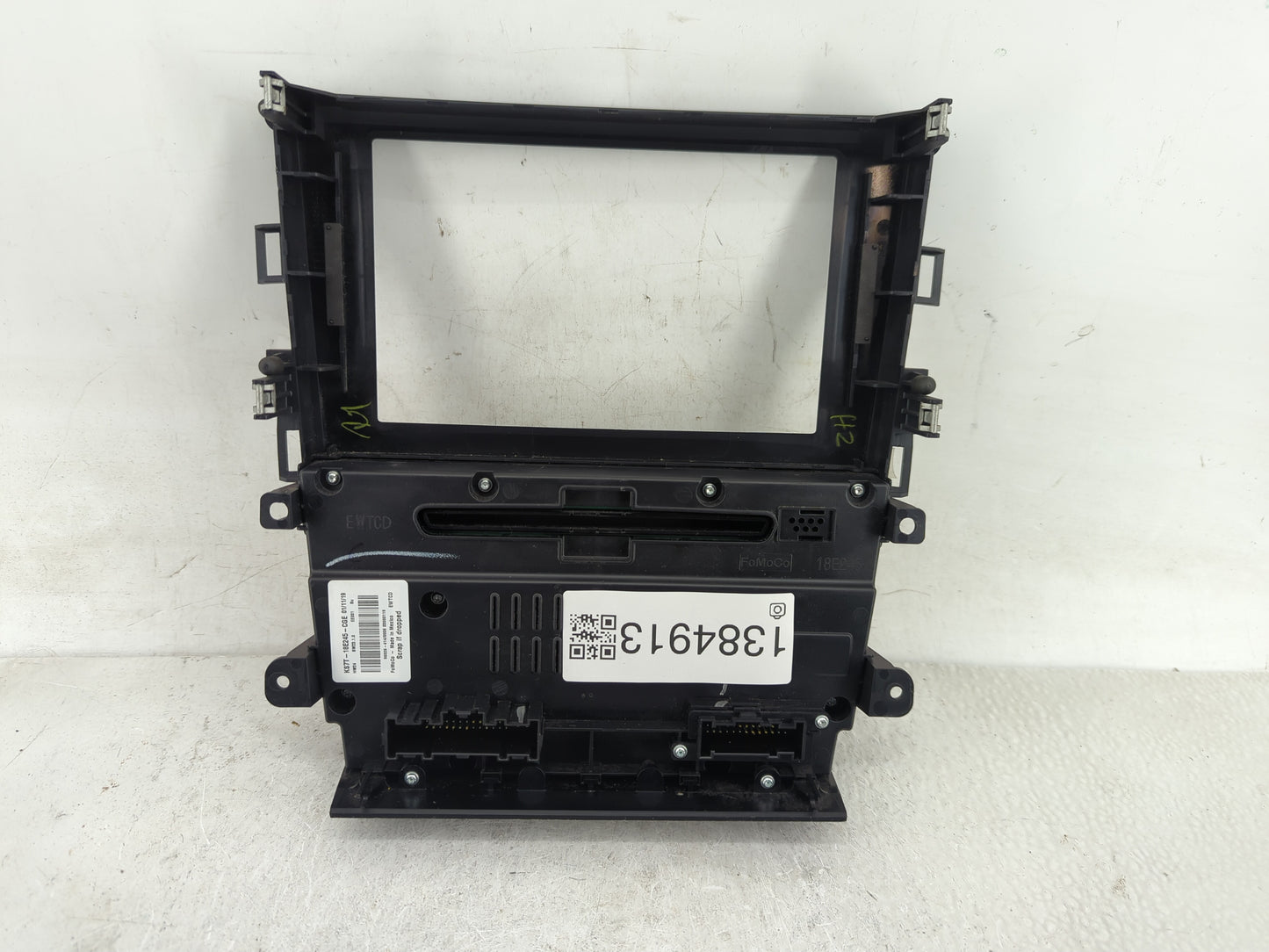 2017-2020 Ford Fusion Radio Control Panel - Oemusedautoparts1.com