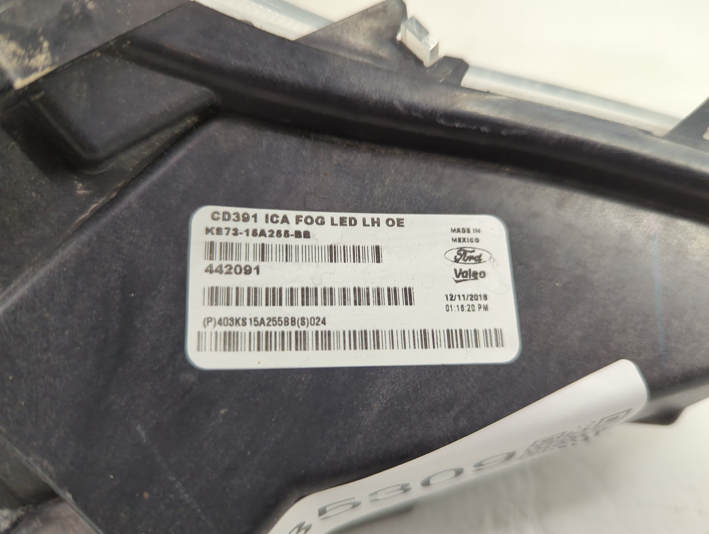 2019 Ford Fusion Driver Left Oem Fog Light Lamp - Oemusedautoparts1.com