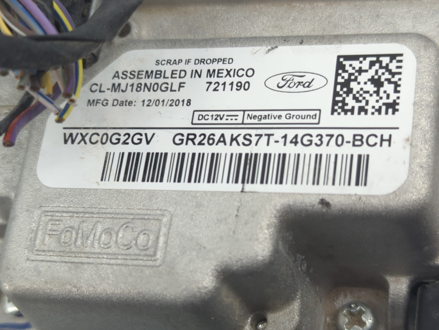2017-2020 Ford Fusion Information Display Screen - Oemusedautoparts1.com